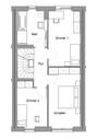 Grundriss Obergeschoss - 