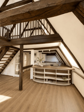 Wohnzimmer - 2 Zimmer Etagenwohnung in Lüneburg