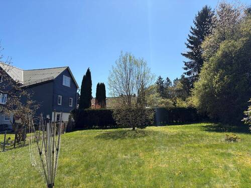 Ansicht des Gartens - 