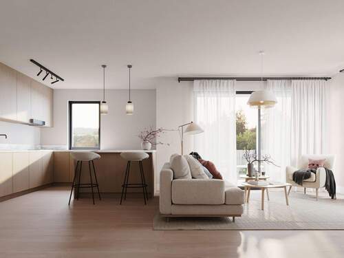 Friedenspromenade 14_6.jpg - KFW 55 Neubau 2 Zimmer Wohnung im OG mit Loggia Provisionsfrei