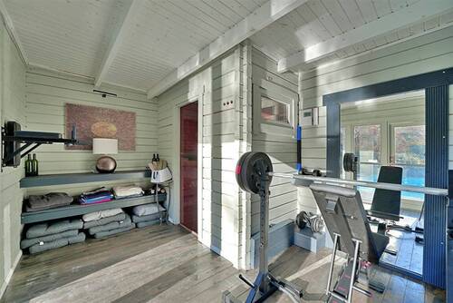 Aussen Saunahaus Fitness - 