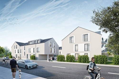 Straßenansicht MFH I + II - 3 Zimmer Etagenwohnung in Herzogenrath