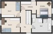 Grundriss Obergeschoss - 