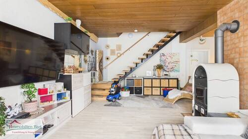 Wohnzimmer EG - MERZIG-STADT WOHNHAUS MIT 2 WOHNUNGEN IN TOP LAGE!