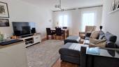 Wohnzimmer - 3 Zimmer Etagenwohnung zum Kaufen in Mannheim