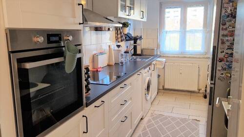 Küche - Etagenwohnung mit 84,70 m² in Mannheim zum Kaufen