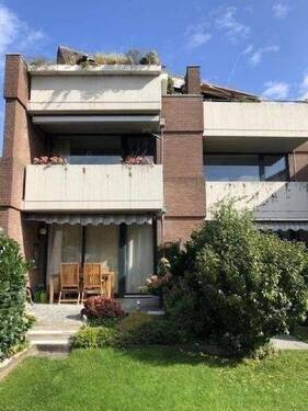 Rückansicht - SCHÖNE ZWEIZIMMERWOHNUNG IN GUTER, GEWACHSENER LAGE VON KREFELD-FISCHELN