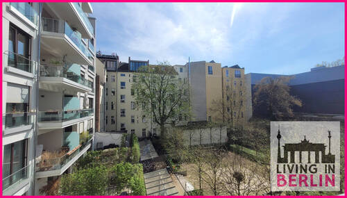 Ausblick vom Balkon - 