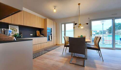 Küche mit Essbereich - 2 Zimmer Etagenwohnung in Schleswig