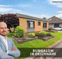 Der Bungalow, auf den viele warten: Ebenerdig wohnen, ruhig gelegen & direkt am Deich - Nordenham / Blexen