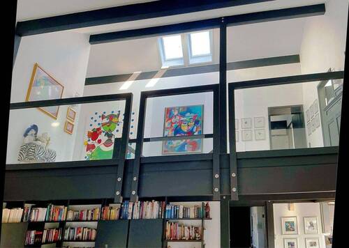 Wohnzimmer Blick auf Galerie - 