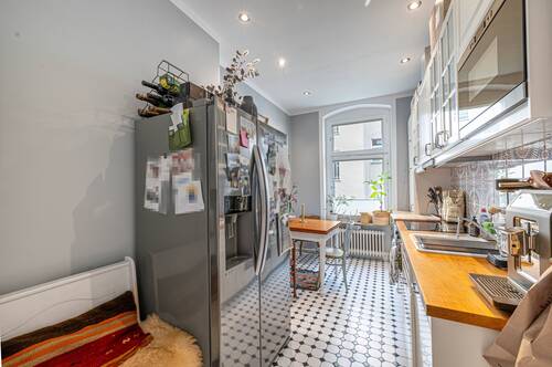 Küche - Etagenwohnung mit 115,00 m&sup2; in Berlin zum Kaufen