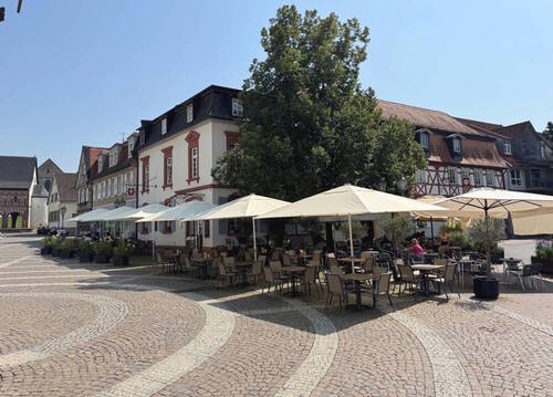 Gebäude Außenansicht - Hotel, Pension, Gasthof in Lorsch