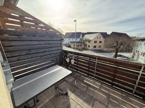 Balkon West-Ausrichtung Hinterhaus - 