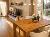 Essbereich und Wohnzimmer - 4 Zimmer Reihenendhaus zum Kaufen in Bad Aibling