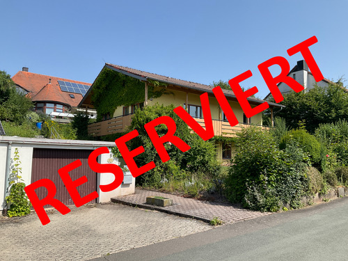 Titelbild Reserviert - Ihr neues Zuhause in Ebern - Einfamilienhaus mit Charme und Potenzial