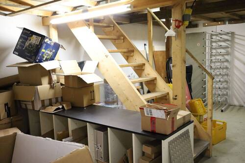 Treppe zum DG - 