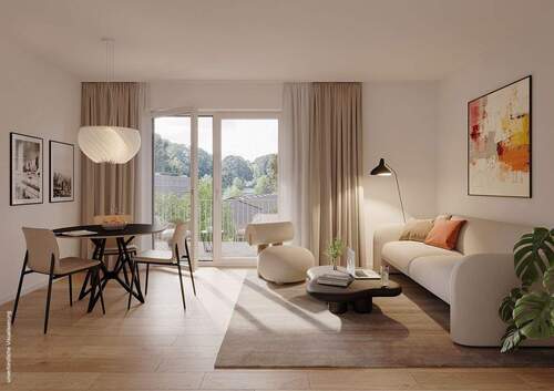 Wohnzimmer Deichhaus WE 258 - 