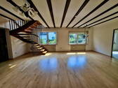 Wohnzimmer, EG, Wohneinheit 1 - Mehrfamilienhaus, Wohnhaus mit 254,00 m² in Schweppenhausen zum Kaufen