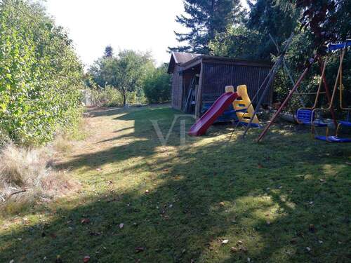 Sommerfoto Garten-Gartenhaus - 