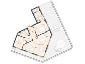 Shape 3.4.3 Grundriss - 3 Zimmer Etagenwohnung zum Kaufen in Frankfurt am Main