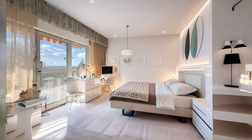 Schlafzimmer - visualisiert - 