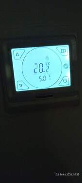 Steuerung Fussbodenheizung Bad - 