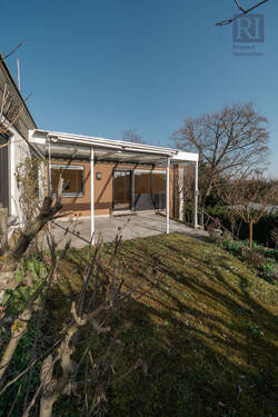 Ansicht Terrasse - 4 Zimmer Einfamilienhaus zum Kaufen in Würzburg
