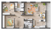 BG100 Novo - Grundriss Erdgeschoss - 