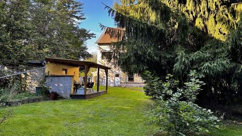 Grundstück Richtung Haus - 