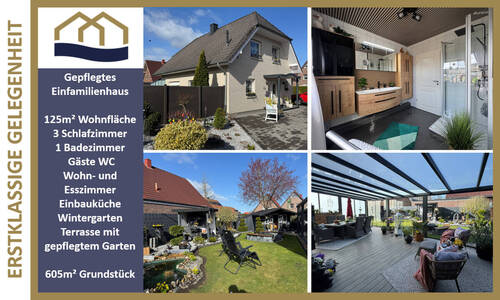 Titelbild - **Erstklassiges Einfamilienhaus zum wohlfühlen** Top gepflegt und in ruhiger Lage von Heidmühle