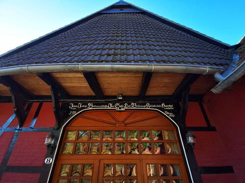 Haupteingang Tenne - Tolles Bauern-Fachwerk-Haus-zum Schnäppchenpreis-