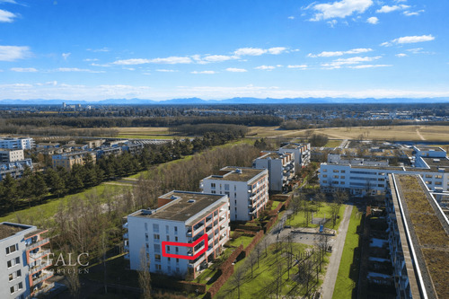 Vogelperspektive Berge - 