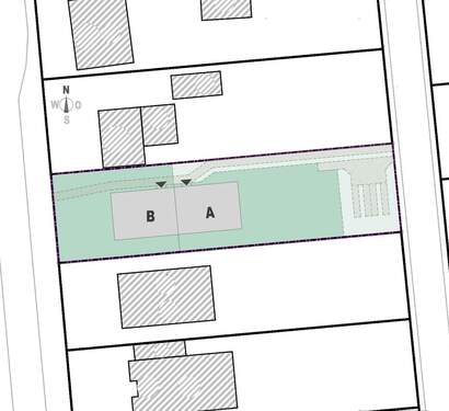 Lageplan - Doppelhaushälfte mit 115,00 m² in Hamburg zum Kaufen