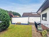 Garage und Kellerzugang - 