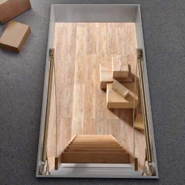 Inklusivausstattung-Bodentreppe - 