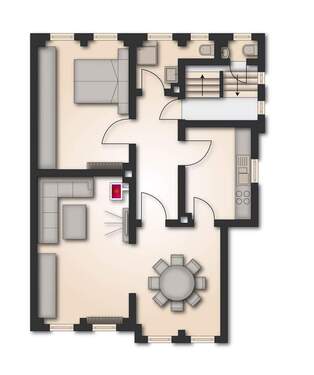 2. Obergeschoss Visualisierung - 