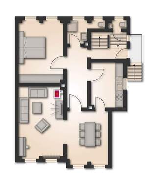 Erdgeschoss Visualisierung - 