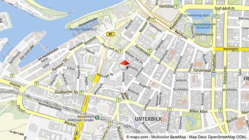 Geolyzer Kartenausschnitt - 