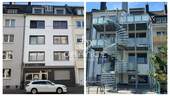 Ansichten_Straße_Hof - 1 Zimmer Mehrfamilienhaus, Wohnhaus zum Kaufen in Düsseldorf