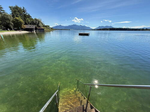 Bild 1 - Seltene Baulücke am Chiemsee - Seenähe & Alpenblick