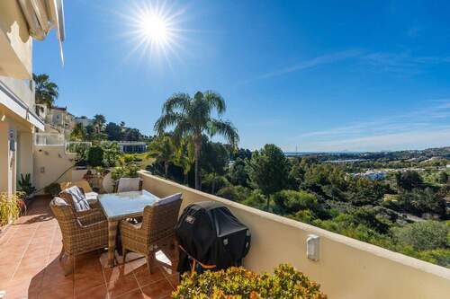 Terrasse Richtung Meer - Traumhafte Wohnung in Andalusien mit unverbaubarem Blick bis Afrika
