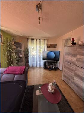 Wohnzimmer mit Schwedenofen - 