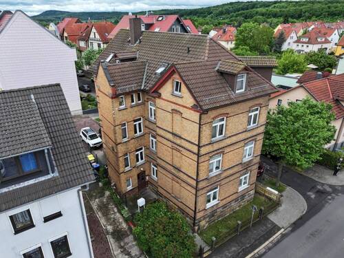Seitenansicht - Mehrfamilienhaus, Wohnhaus zum Kaufen in Gotha
