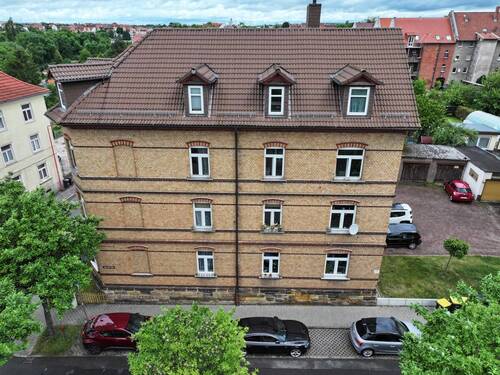 Seitenansicht - Mehrfamilienhaus, Wohnhaus in Gotha