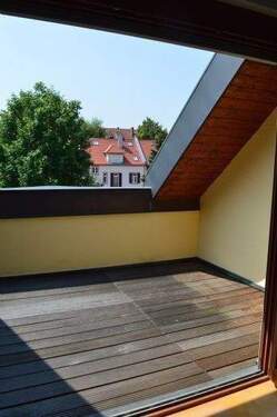 Dachterrasse - 3 Zimmer Etagenwohnung zur Miete in Kitzingen