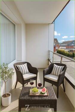 Sonnenbalkon - 1 Zimmer Etagenwohnung in St.Peter-Ording