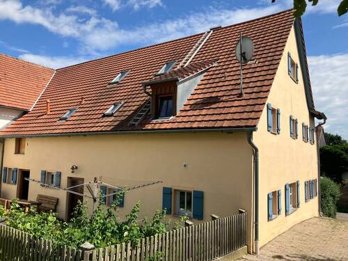 Rückseite des Bauernhauses - Bauernhaus, Landhaus mit 194,00 m&sup2; in Thalmässing zum Kaufen