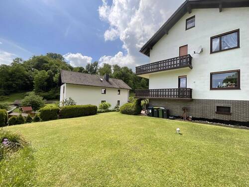 Rückansicht - 4 Zimmer Einfamilienhaus in Hessisch Lichtenau