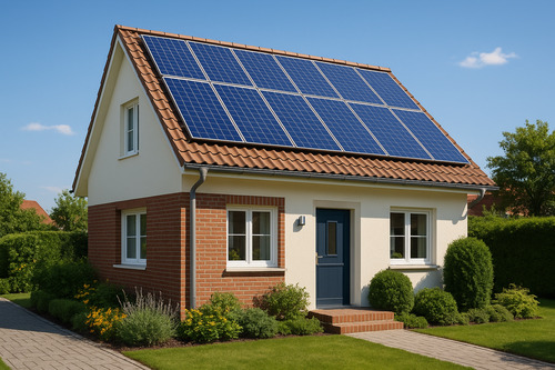 Haus Vorderansicht - Einfamilienhaus mit 141,00 m&sup2; in Höxter zum Kaufen